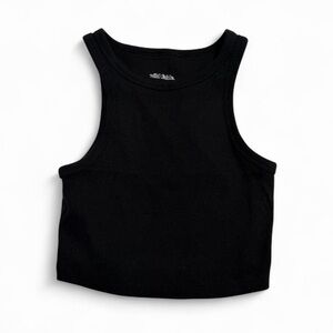 Wild Fable Classic Black Crop Top